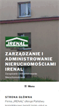 Mobile Screenshot of irenal.com.pl